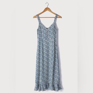 Lulus | Dresses | Amazing Allure White Crochet Lace Bodycon Midi Dress